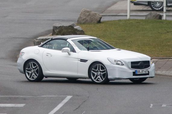 Mercedes SLC spy 02