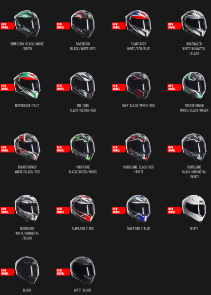 AGV K5系列摩托车头盔于英国上市