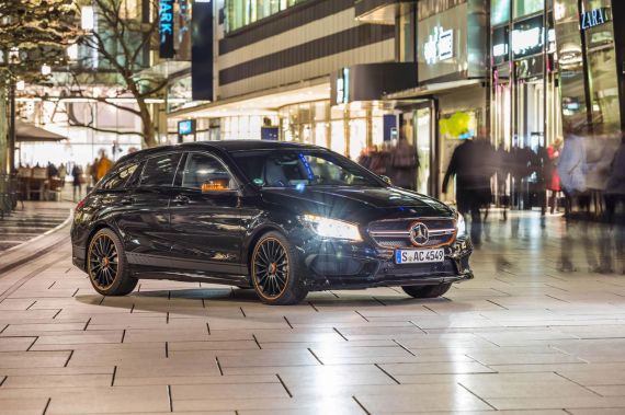 Mercedes-Benz CLA 45 AMG Shooting Brake OrangeArt Edition 03