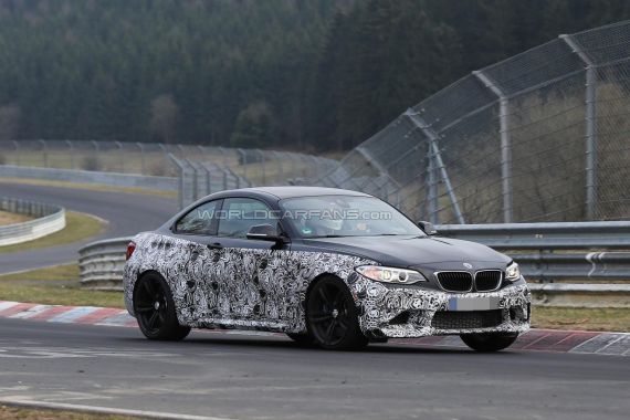 BMW M2 Coupe Spy 10