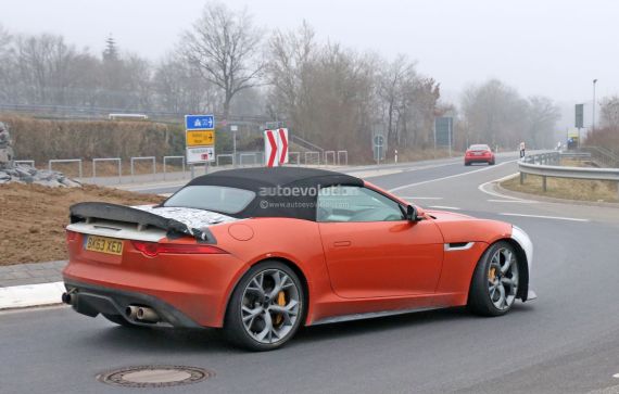 Jaguar F-Type SVR spy 03