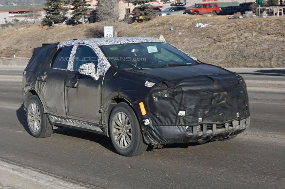 Cadillac XT5 spy 02