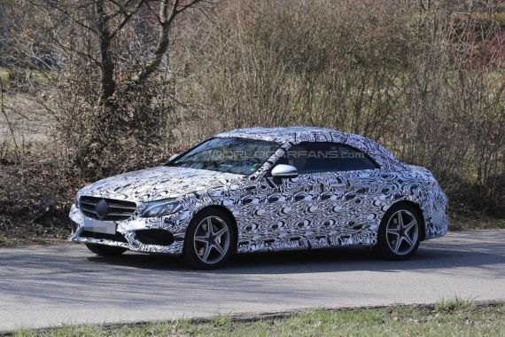 Mercedes-Benz C-Class Cabriolet AMG Line spy 05