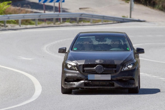 Mercedes A45 AMG spy 07