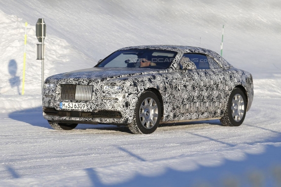 Rolls-Royce Wraith Drophead Coupe spy photo -04