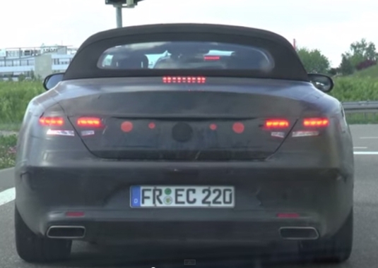 Mercedes-Benz S-Class Cabriolet Spy 04