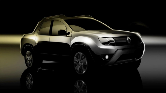 Renault Oroch production version teaser 01