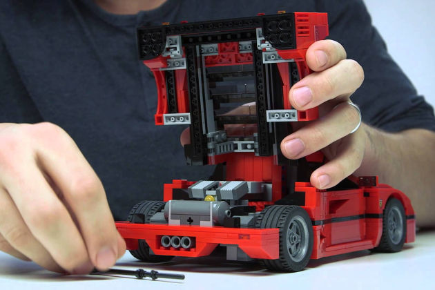 乐高将法拉利F40加入创意百变系列_车致_新浪网