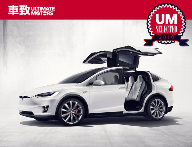 特斯拉 model x:纯电,蝴蝶门,2016年度最吸睛suv!