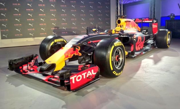 F1红牛车队发布2016赛季涂装 争分夺秒备战