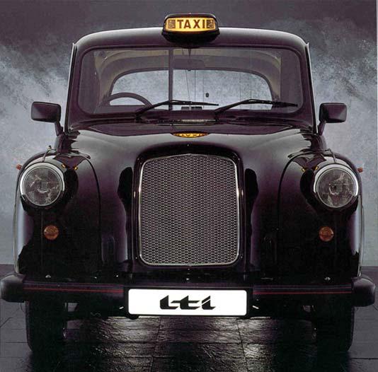 An FX4 taxi