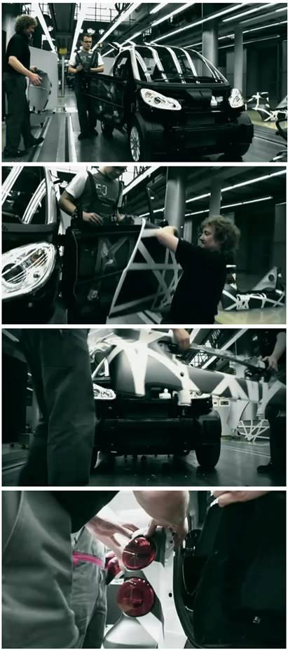 北京车展明星bionic <wbr>smart制作过程揭密 北京车展明星bionic <wbr>smart制作过程揭密