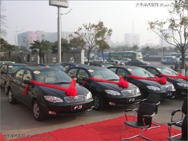 金牛管业采购30台比亚迪F3 信赖武汉惠誉