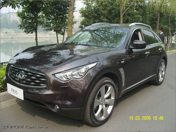 试驾09款英菲尼迪fx35