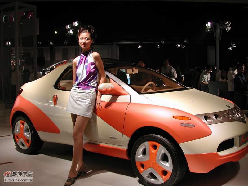 2000年北京车展香车美女
