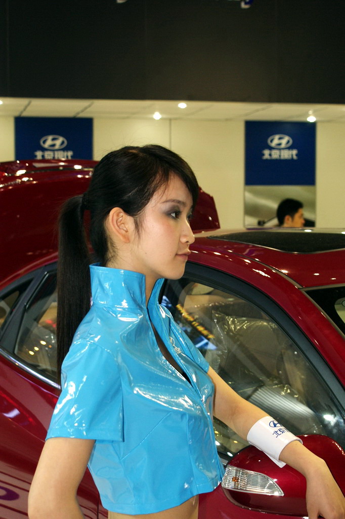 2009重庆车展美女模特