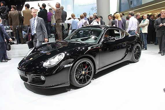 保时捷Cayman S black edition