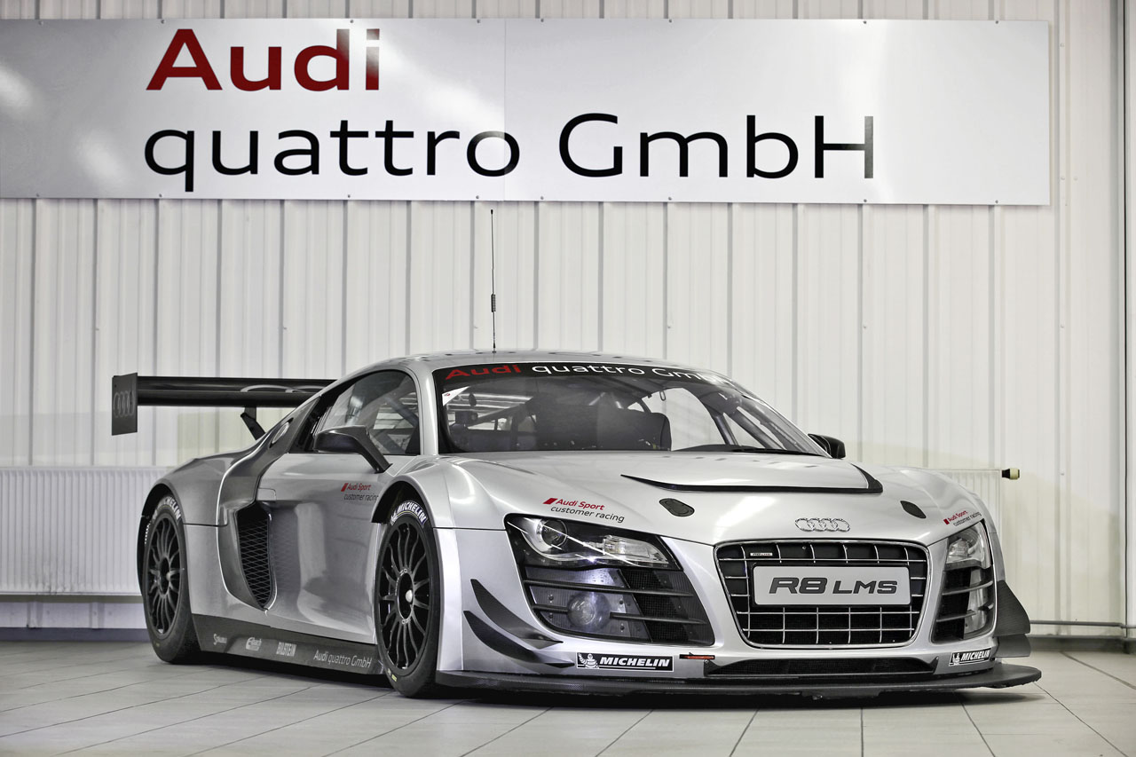 奥迪发布升级版赛车r8 lms ultra