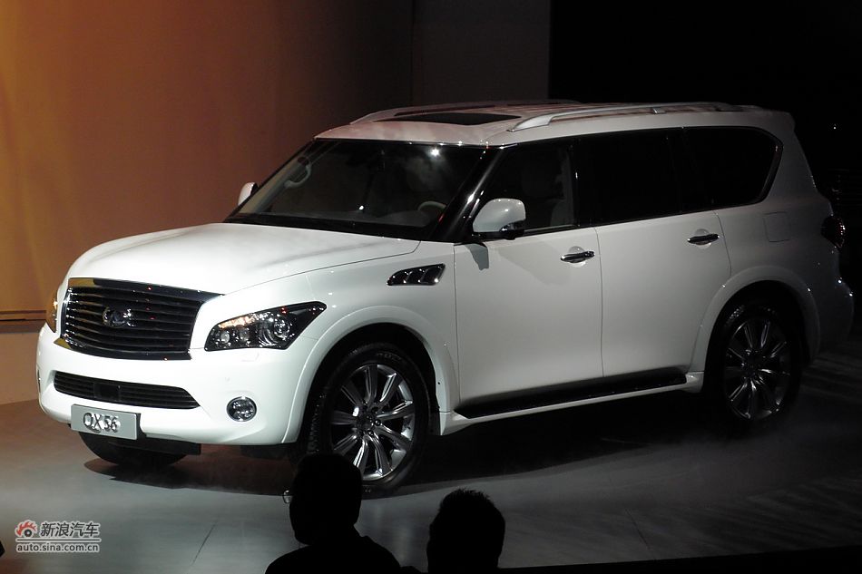 英菲尼迪qx56西南首发 售价149.8万元