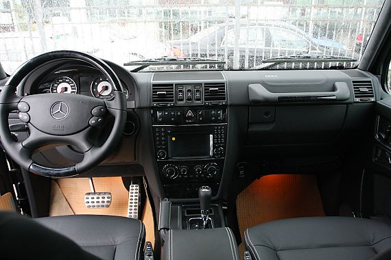 2010款G55 AMG内饰