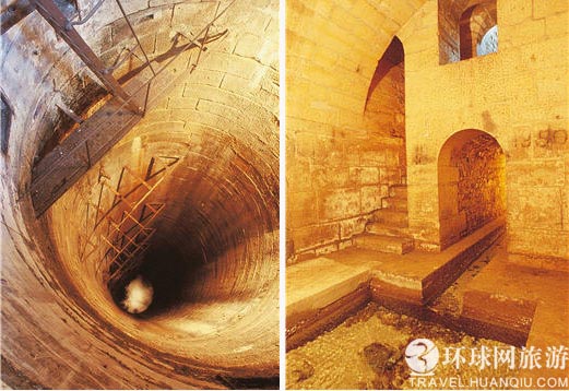此外,暗道中还有几把铲子和一些用来支撑暗道的粗木桩 此外,暗道中还有几把铲子和一些用来支撑暗道的粗木桩