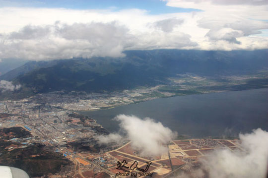 还没到大理，心已经给苍山洱海的气派给慑住了。
