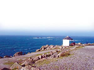 兰兹角海天一色的美景(徐春昕/摄)