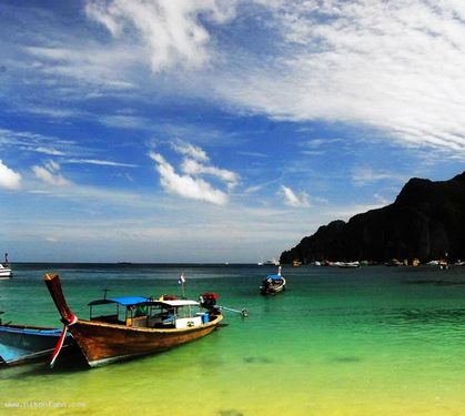 泰国pp岛 海风中最热烈的缠绵(组图)