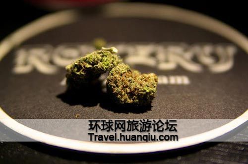 荷兰吸毒合法化大麻咖啡馆软毒品菜单流行