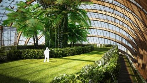 俄大师造漂浮酒店 形如蜗牛水下自由呼吸