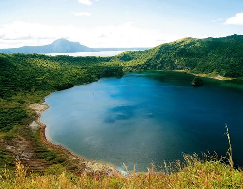 Tagaytay volcano scenic Kobita Al Svatn