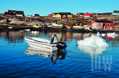 Northern Greenland town