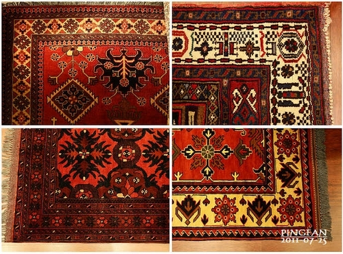 Different styles of Turkey carpet