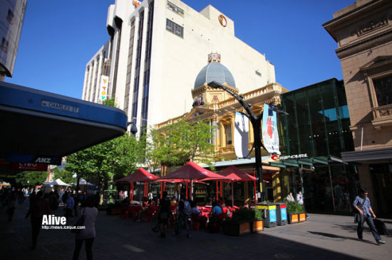 Adelaide famous commercial street