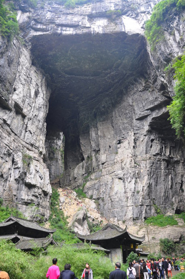 新浪旅遊配圖：天生石橋 攝影：來者自來去者自去