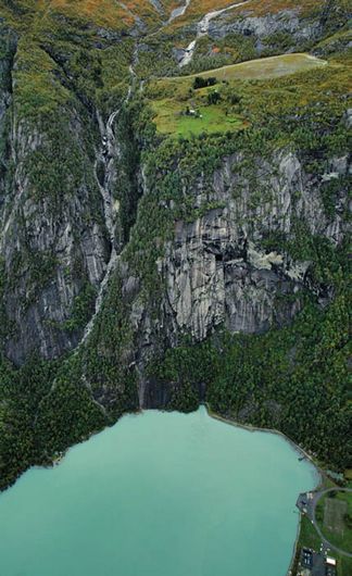 挪威四季绚丽风景