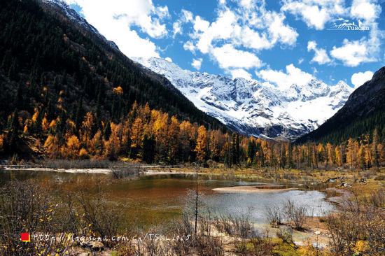 The mountain in autumn