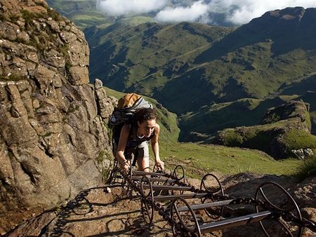 South Africa, Lesotho, the northern Drakensberg Park