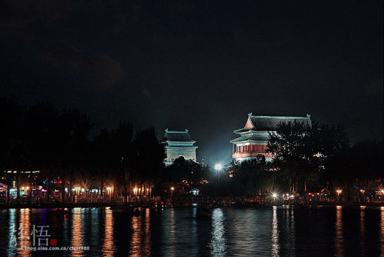 Sina travel pictures: Bell Tower and Drum Tower Night Photography: Li Shuangxi