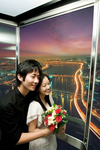 韩国首尔最高建筑63大厦收揽城市美景