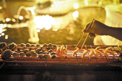 Grilled shrimp