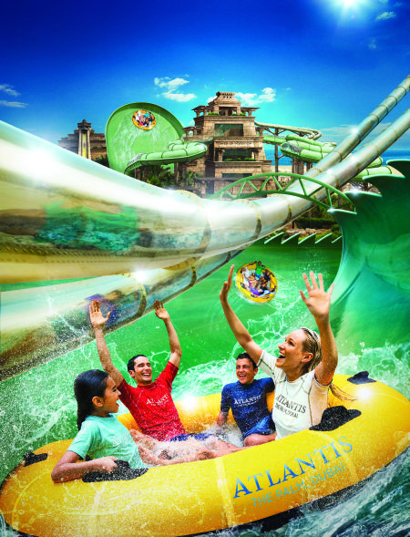 棕榈岛亚特兰蒂斯度假酒店推出极具创造性的水上娱乐项目_新浪旅游_新浪网