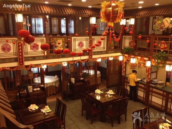 上海滩古色古香餐厅:耕月人茶馆等