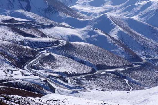 独库公路天山腹地的秘径