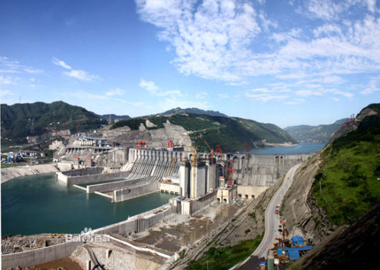 中国第三大水电站 向家坝水电站