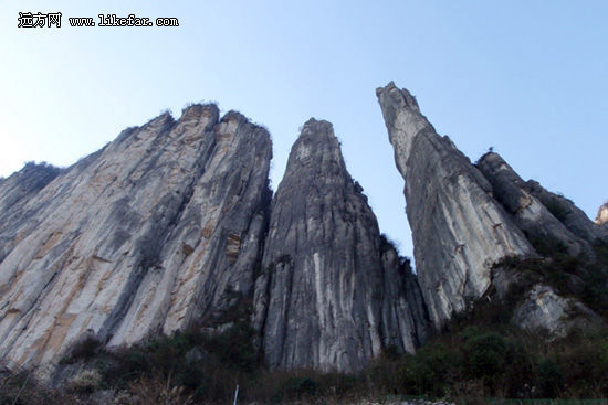 恩施大峡谷不舍的风景 欣赏峰丛间的奇迹