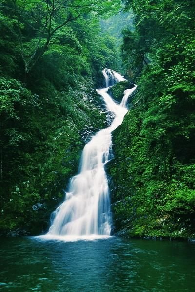五龙潭   因五神河水在不到两公里距离内形成五个梯状瀑布和深潭而得
