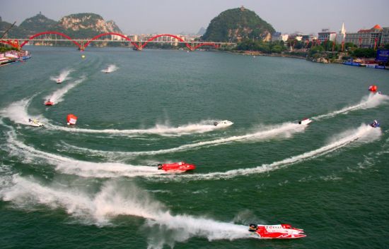2013柳州国际水上狂欢节于国庆期间举行