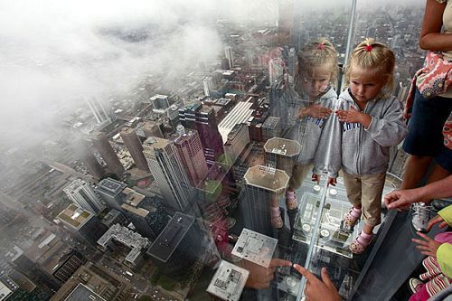 全球最让人腿软的景点 美国芝加哥观光层