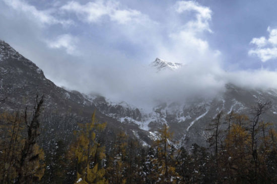 四川毕棚沟 冬景美不胜收